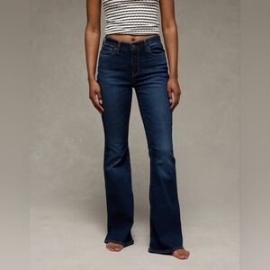 American Eagle Outfitters Dark Blue Flare Jeans